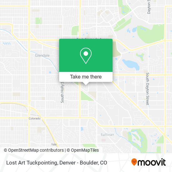 Lost Art Tuckpointing map