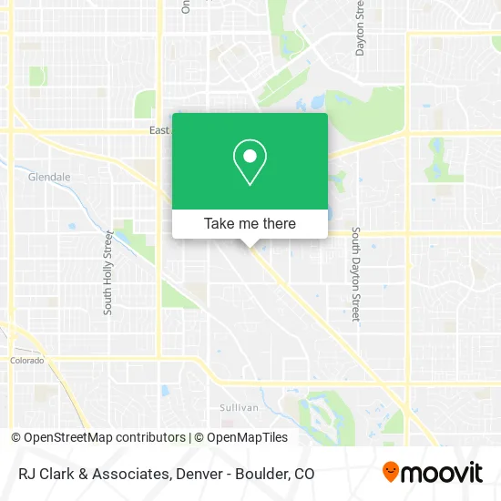 RJ Clark & Associates map