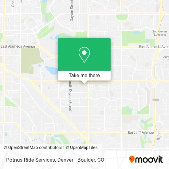 Potnus Ride Services map