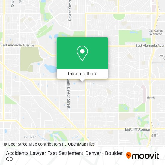 Mapa de Accidents Lawyer Fast Settlement