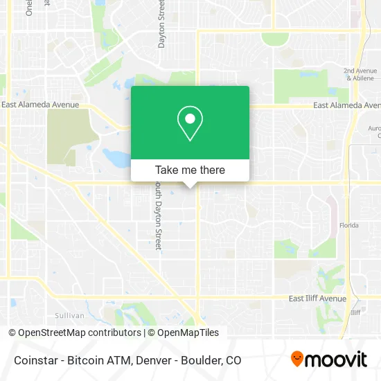 Coinstar - Bitcoin ATM map