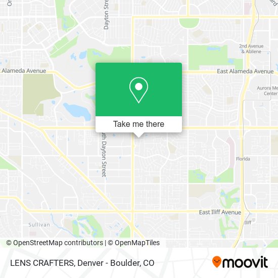 LENS CRAFTERS map