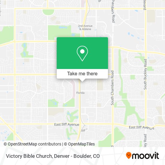 Victory Bible Church map