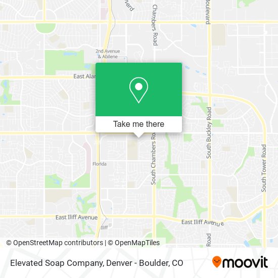 Mapa de Elevated Soap Company