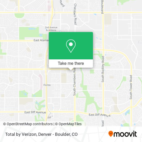 Mapa de Total by Verizon