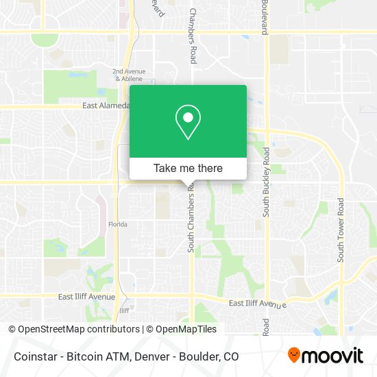 Coinstar - Bitcoin ATM map