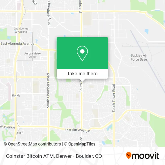 Coinstar Bitcoin ATM map