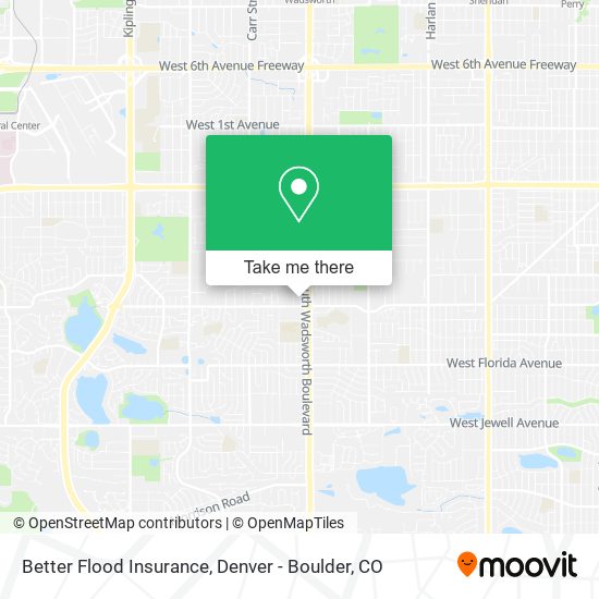 Better Flood Insurance map