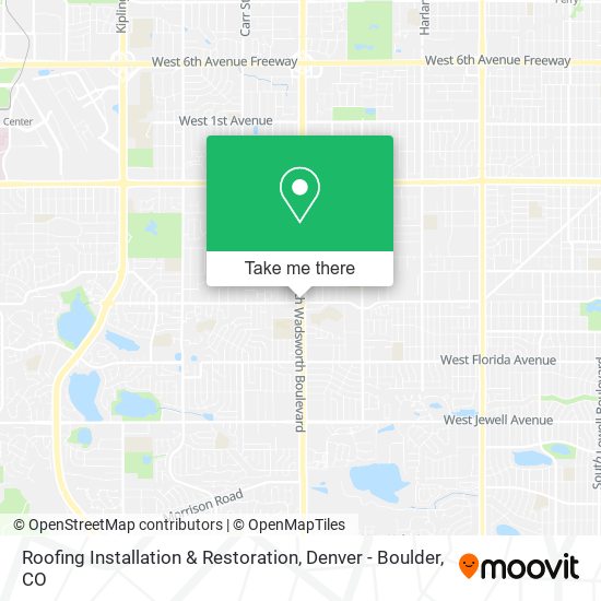 Mapa de Roofing Installation & Restoration
