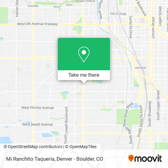 Mapa de Mi Ranchito Taqueria
