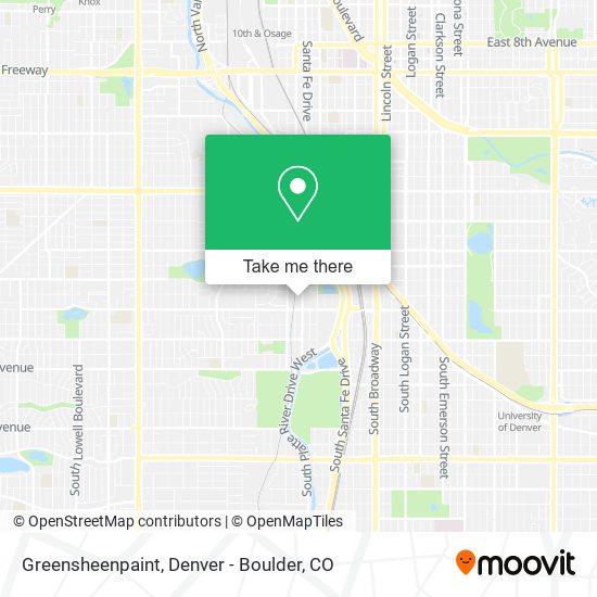 Greensheenpaint map