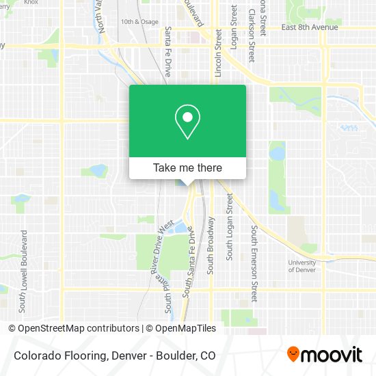Colorado Flooring map
