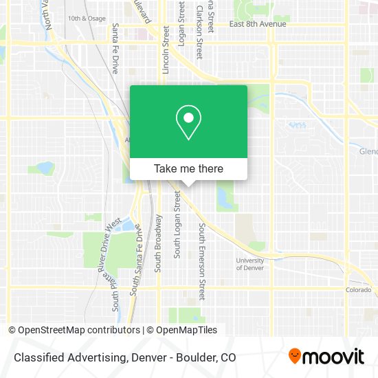 Classified Advertising map