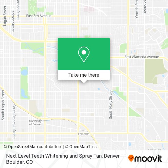 Mapa de Next Level Teeth Whitening and Spray Tan