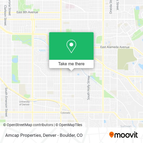 Amcap Properties map