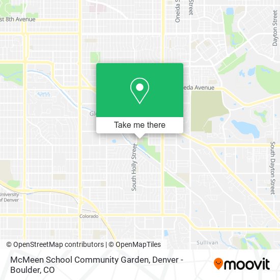 McMeen School Community Garden map