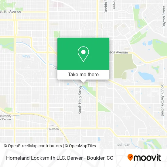 Homeland Locksmith LLC map
