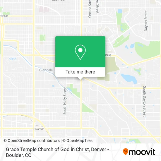 Mapa de Grace Temple Church of God in Christ
