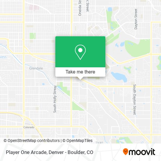 Player One Arcade map