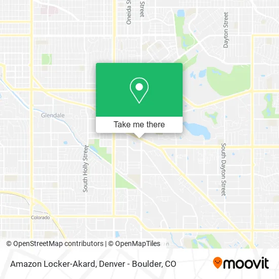 Amazon Locker-Akard map