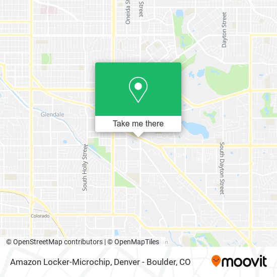 Mapa de Amazon Locker-Microchip
