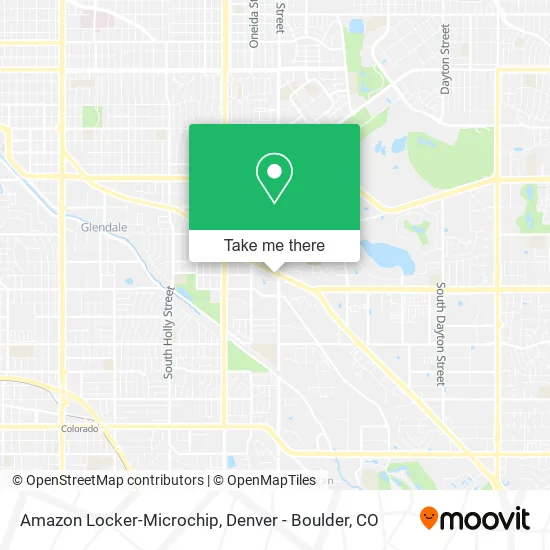 Amazon Locker-Microchip map