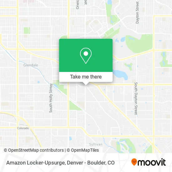 Amazon Locker-Upsurge map