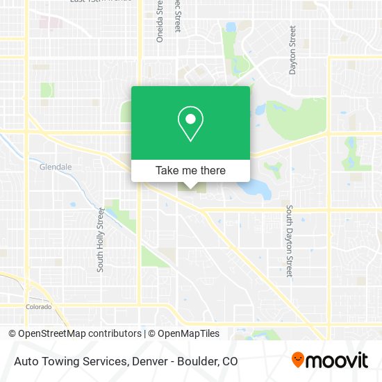 Mapa de Auto Towing Services