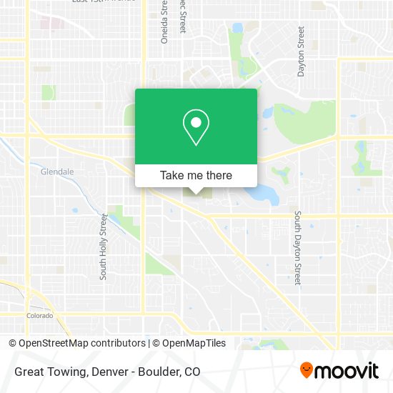 Great Towing map