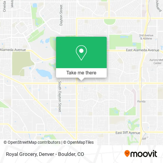 Royal Grocery map