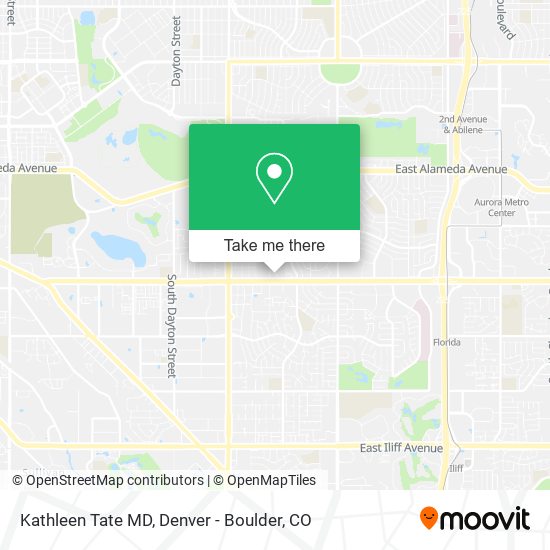 Mapa de Kathleen Tate MD