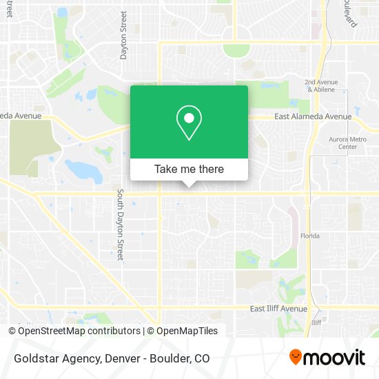 Mapa de Goldstar Agency