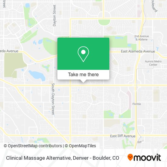 Mapa de Clinical Massage Alternative