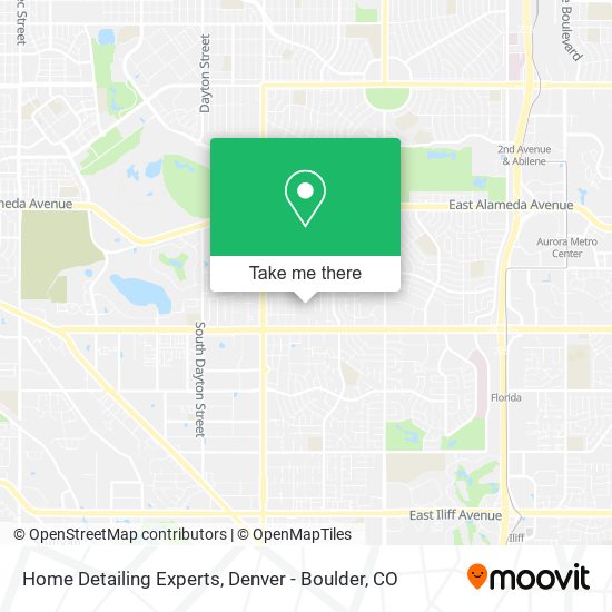 Home Detailing Experts map