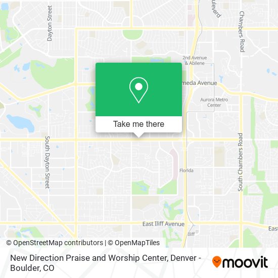 Mapa de New Direction Praise and Worship Center