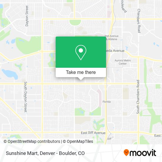 Sunshine Mart map
