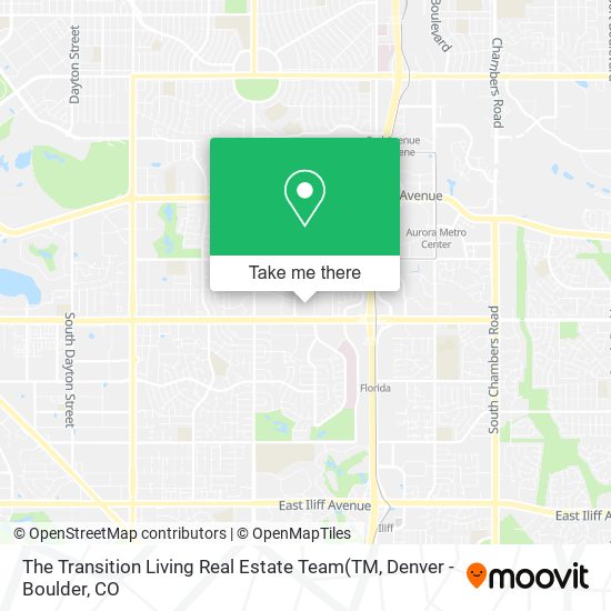 Mapa de The Transition Living Real Estate Team