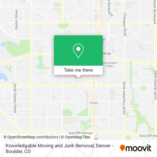 Knowledgable Moving and Junk Removal map