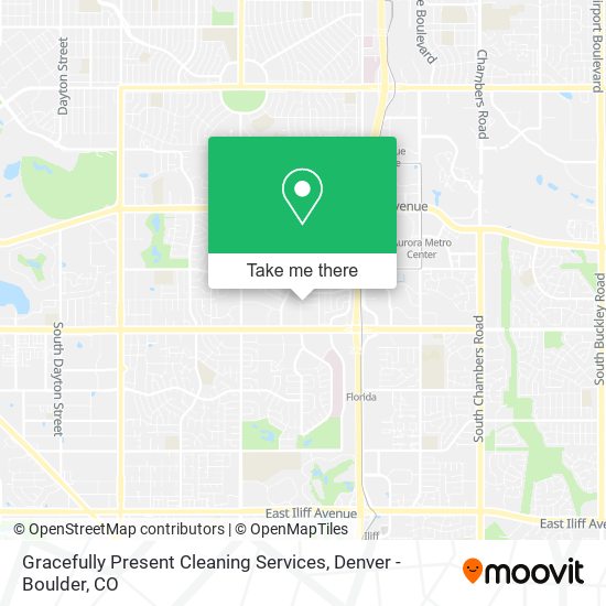 Gracefully Present Cleaning Services map