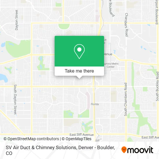 SV Air Duct & Chimney Solutions map