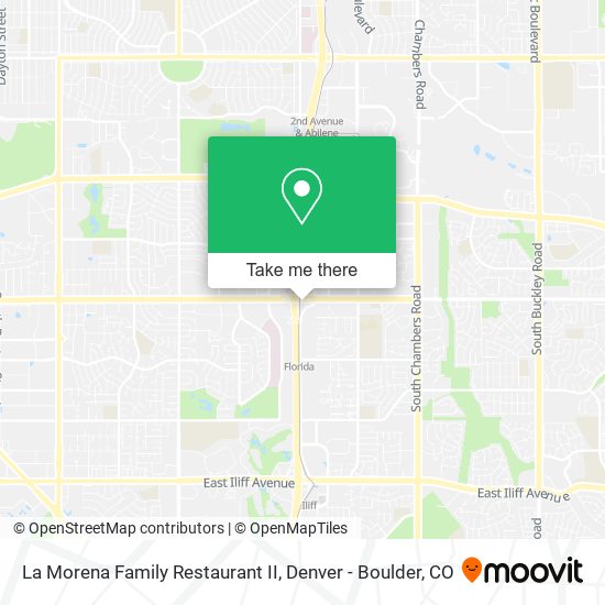 Mapa de La Morena Family Restaurant II