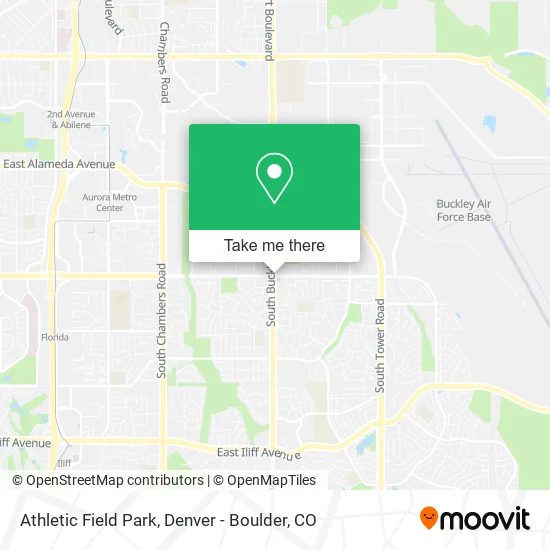 Athletic Field Park map