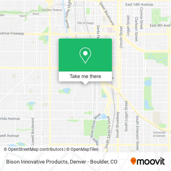 Bison Innovative Products map