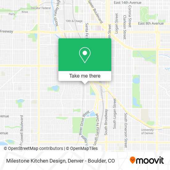 Mapa de Milestone Kitchen Design