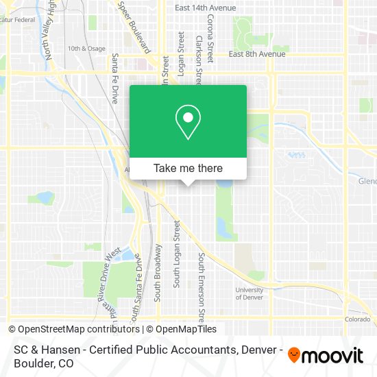 SC & Hansen - Certified Public Accountants map