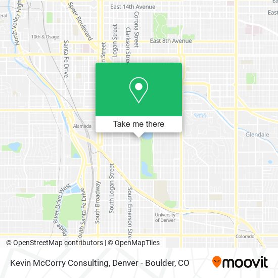 Mapa de Kevin McCorry Consulting