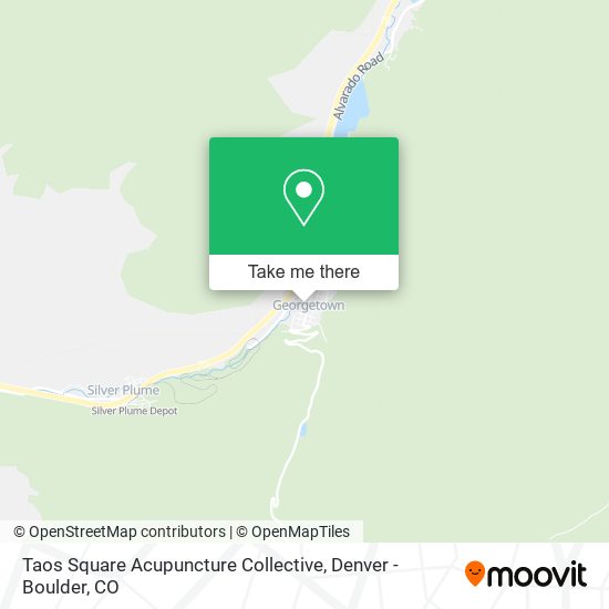 Mapa de Taos Square Acupuncture Collective