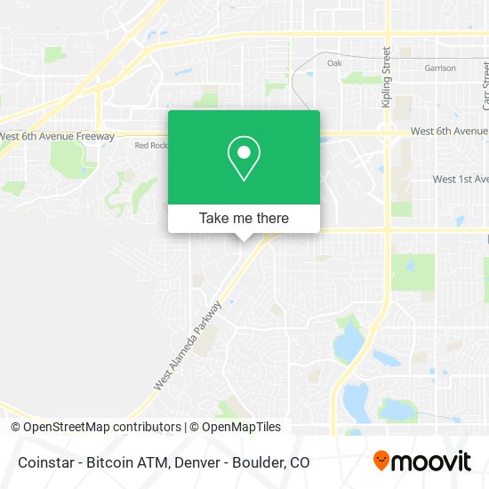 Coinstar - Bitcoin ATM map