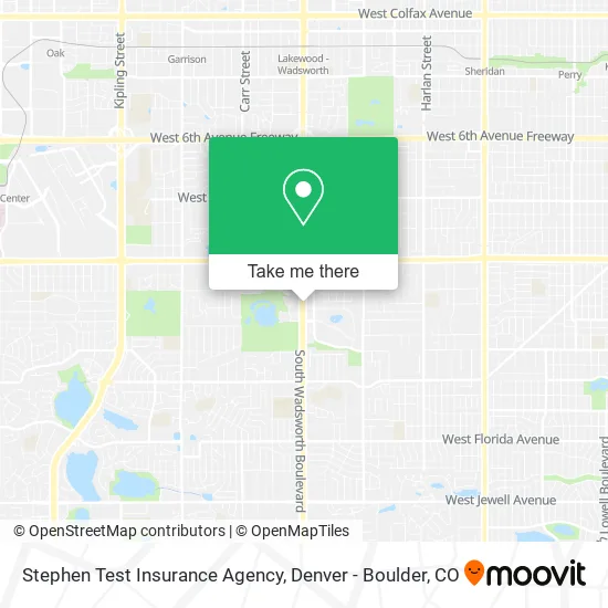 Stephen Test Insurance Agency map