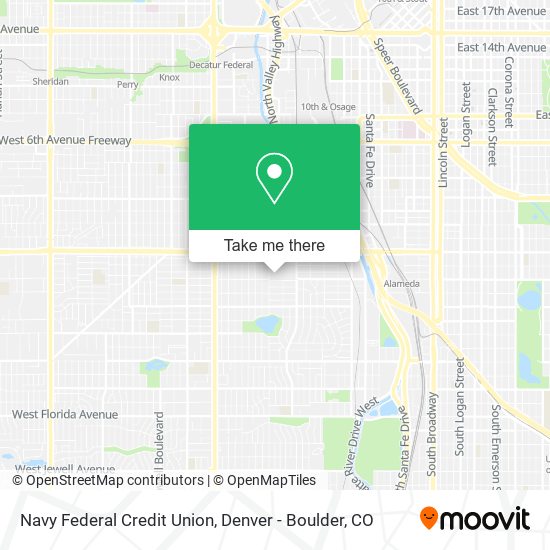 Navy Federal Credit Union map